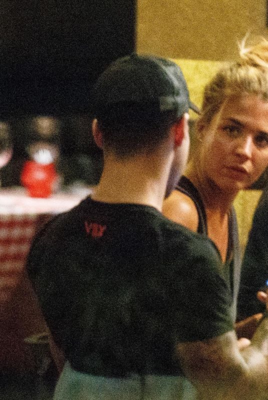 GEMMA ATKINSON Night Out in London 10/13/2017