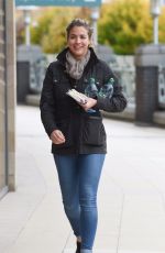 GEMMA ATKINSON Out Shopping in Manchester 10/11/2017