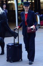 GEORGIA FOELR Arrives at Airport in Australia 10/11/2017