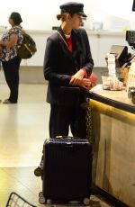 GEORGIA FOELR Arrives at Airport in Australia 10/11/2017