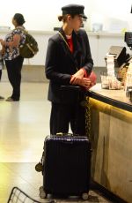 GEORGIA FOELR Arrives at Airport in Australia 10/11/2017