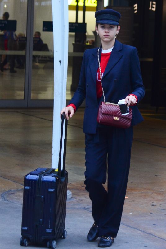 GEORGIA FOELR Arrives at Airport in Australia 10/11/2017