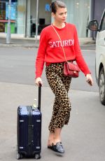 GEORGIA FOWLER Arrives at Airport in Sydney 10/13/2017