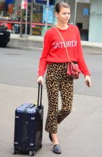 GEORGIA FOWLER Heading to Airport in Sydney 10/13/2017