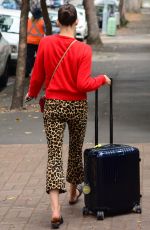 GEORGIA FOWLER Heading to Airport in Sydney 10/13/2017