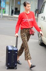 GEORGIA FOWLER Heading to Airport in Sydney 10/13/2017