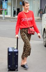 GEORGIA FOWLER Heading to Airport in Sydney 10/13/2017
