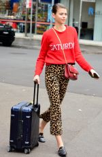 GEORGIA FOWLER Heading to Airport in Sydney 10/13/2017