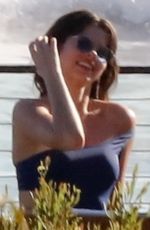 GEORGIA FOWLER in Swimsuit at a Beach in Malibu 10/22/2017