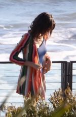 GEORGIA FOWLER in Swimsuit at a Beach in Malibu 10/22/2017