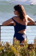 GEORGIA FOWLER in Swimsuit at a Beach in Malibu 10/22/2017