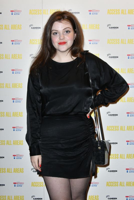GEORGIE HENLEY at Access All Areas Screening in London 10/17/2017