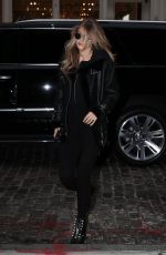 GIGI HADID Arrives at Her Apartment in New York 10/26/2017