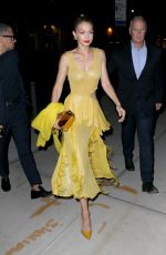 GIGI HADID Arrives at Her Apartments in New York 10/16/2017