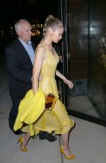 GIGI HADID Arrives at Her Apartments in New York 10/16/2017