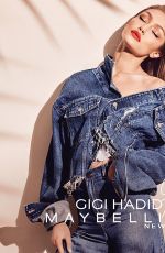 GIGI HADID for Gigi x maybelline, October 2017