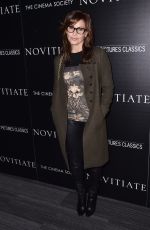 GINA GERSHON at Novitiate Screening in New York 10/26/2017
