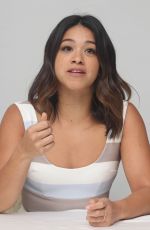 GINA RODRIGUEZ at Jane the Virgin Press Conference in Beverly Hills 10/11/2017