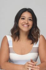 GINA RODRIGUEZ at Jane the Virgin Press Conference in Beverly Hills 10/11/2017