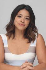 GINA RODRIGUEZ at Jane the Virgin Press Conference in Beverly Hills 10/11/2017