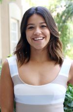 GINA RODRIGUEZ at Jane the Virgin Press Conference in Beverly Hills 10/11/2017
