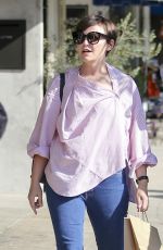 GINNIFER GOODWIN Out Shopping in Los Angeles 10/20/2017