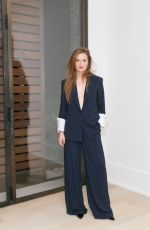 GRACE GUMMER at LA Ligne x Cuyana Collaboration Celebration in New York 10/18/2017
