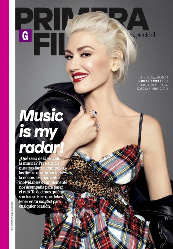 GWEN STEFANI for Glamour Magazine, Mexico October 2017