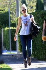 GWEN STEFANI Out and About in West Hollywood 10/25/2017