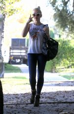 GWEN STEFANI Out and About in West Hollywood 10/25/2017