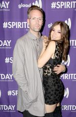 HAILEE STEINFELD at Justin Tranter and Glaad Present Believer Spirit Day Concert in Los Angeles 01/18/2017
