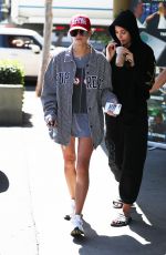 HAILEY BALDWIN at Earthbar in West Hollywood 10/06/2017