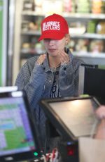 HAILEY BALDWIN at Earthbar in West Hollywood 10/06/2017