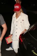 HAILEY BALDWIN Leaves Church Service in Beverly Hills 10/18/2017
