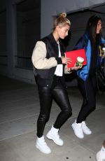 HAILEY BALDWIN Leaves Hllsong Church in Los Angeles 10/04/2017
