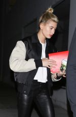 HAILEY BALDWIN Leaves Hllsong Church in Los Angeles 10/04/2017