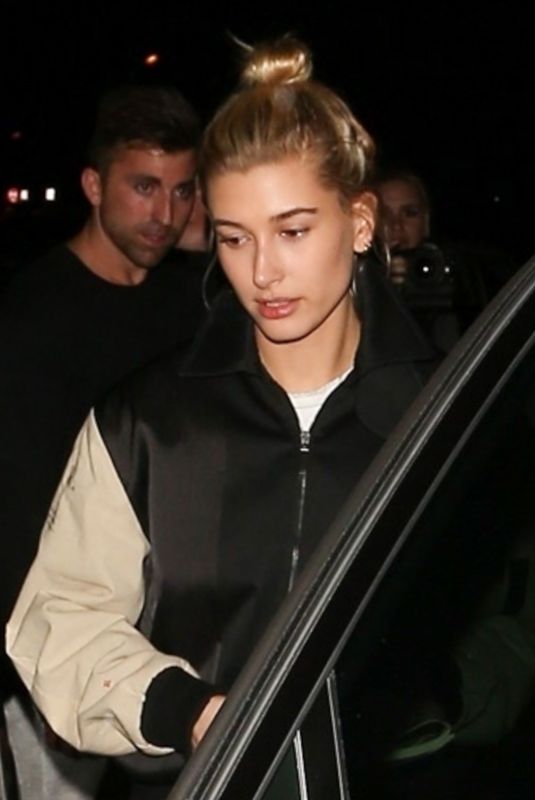 HAILEY BALDWIN Leaves Hllsong Church in Los Angeles 10/04/2017