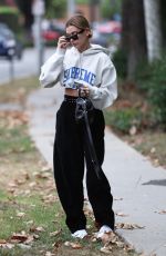HAILEY BALDWIN Out and About in West Hollywood 10/30/2017