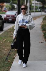 HAILEY BALDWIN Out and About in West Hollywood 10/30/2017