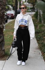 HAILEY BALDWIN Out and About in West Hollywood 10/30/2017