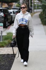 HAILEY BALDWIN Out and About in West Hollywood 10/30/2017