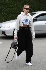 HAILEY BALDWIN Out and About in West Hollywood 10/30/2017