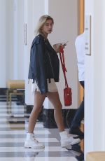 HAILEY BALDWIN Out for Lunch at Waldorf Astoria in Beverly Hills 10/28/2017