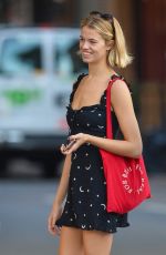 HAILEY CLAUSON Out in New York 10/05/2017