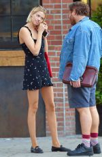 HAILEY CLAUSON Out in New York 10/05/2017