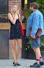 HAILEY CLAUSON Out in New York 10/05/2017