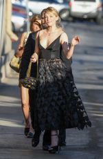 HALEY BENNETT Arrives at Jimmy Kimmel Live in Los Angeles 10/25/2017
