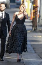 HALEY BENNETT Arrives at Jimmy Kimmel Live in Los Angeles 10/25/2017