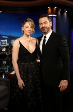 HALEY BENNETT at Jimmy Kimmel Live in Los Angeles 10/25/2017