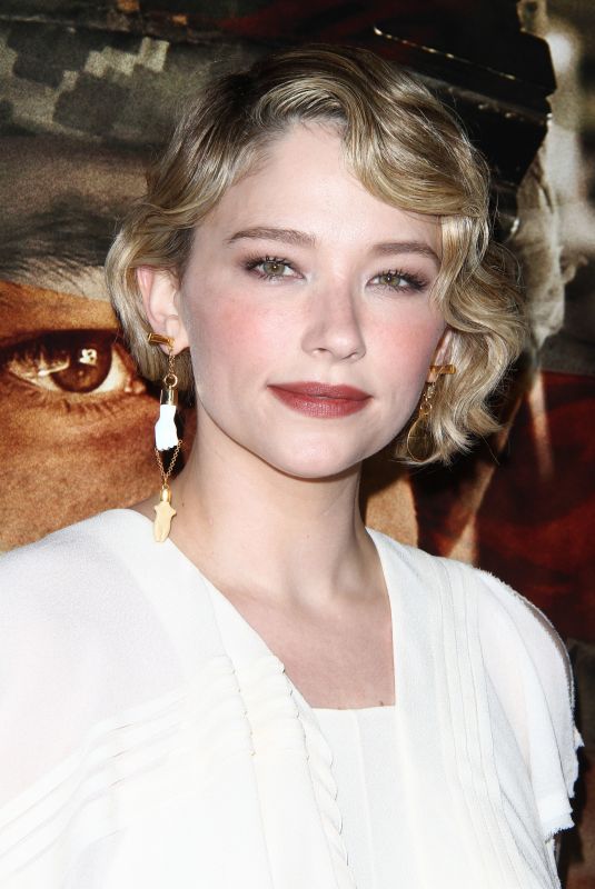 HALEY BENNETT at Thank You for Your Service Premiere in LLos Angeles 10/23/2017